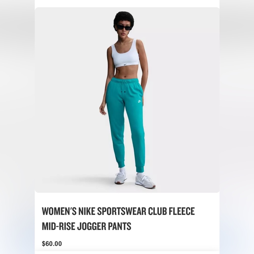 Women’s Nike Sportswear Club mid rise jogger